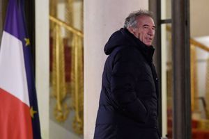 François Bayrou à l'Elysée le 21 novembre 2018.