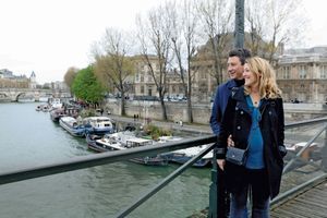 Benjamin Griveaux et Julia Minkowski, le 5 avril à Paris. 