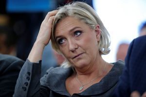 La présidente du Front National Marine Le Pen en novembre 2016.