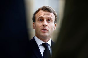 Emmanuel Macron, le 6 mai, à l'Elysée.