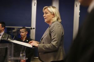 Marine Le Pen, dimanche soir.