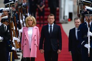 Emmanuel et Brigitte Macron, première journée aux Etats-Unis