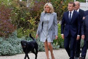 Brigitte et Emmanuel Macron ici à l'Elysée fin septembre.