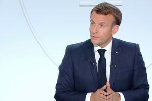 Emmanuel Macron le 14 octobre 2020.