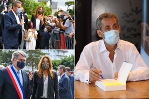 En images : à La Baule, mariage en famille et dédicaces pour Nicolas Sarkozy