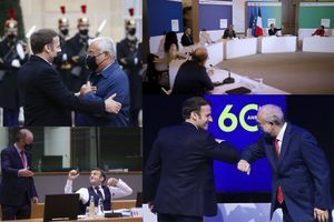 En images : la semaine de Macron avant son diagnostic de Covid-19