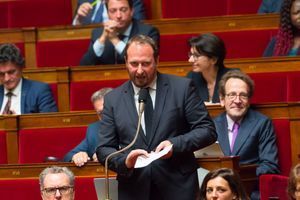 Christophe Arend à l'Assemblée nationale, en juin 2018.