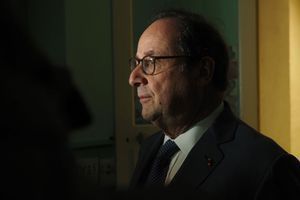 François Hollande, ici lors d'un déplacement à Saint Avertin la semaine dernière. 