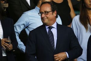 François Hollande le 25 août dernier au Parc des princes.