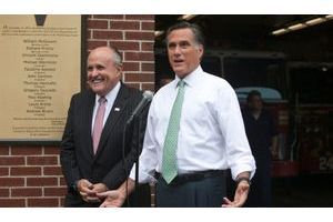  Rudolph Giuliani croit en les chances de Mitt Romney. Photo prise le 1er mai dernier. 