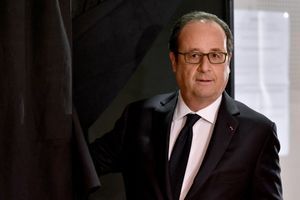 François Hollande, dimanche à Tulle. 