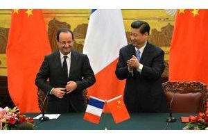 François Hollande et Xi Jinping.