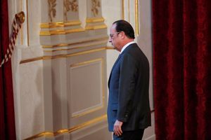 François Hollande à l'Elysée début novembre. 