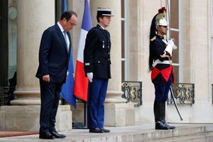 François Hollande, jeudi à l'Elysée.