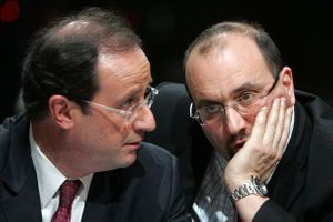  Julien Dray (D) a reçu un certain nombre de soutiens, dont celui de François Hollande. (Reuters)