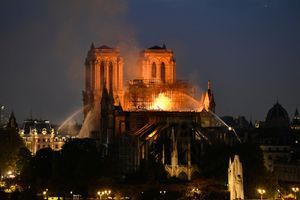 Notre-Dame, ravagée par un incendie le 15 avril. 