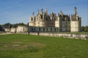 Le château de Chambord (domaine national de Chambord). 