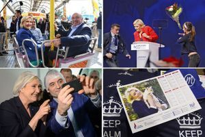 La campagne décalée de Marine Le Pen en images