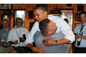Barack Obama et Scott Van Duzer.