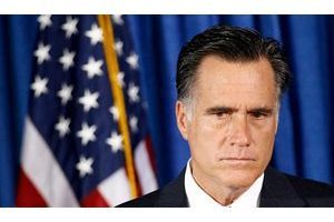 Mitt Romney, lors d'une conférence de presse. 