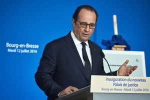 François Hollande le 12 juillet 2016