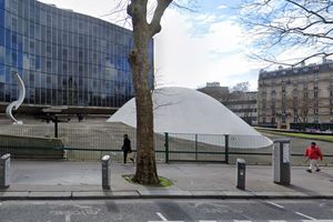 Le siège du parti communiste à Paris.
