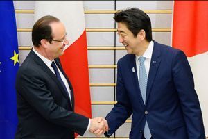 Le voyage japonais de François Hollande en images