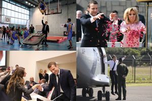 Les images décalées de l'an I du quinquennat Macron