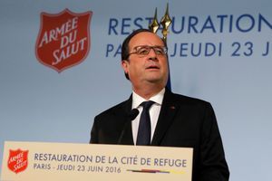 François Hollande le 23 juin 2016