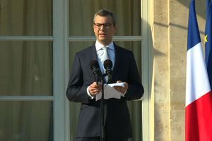 Le secrétaire général de l'Élysée, Alexis Kohler annonce la composition du nouveau gouvernement