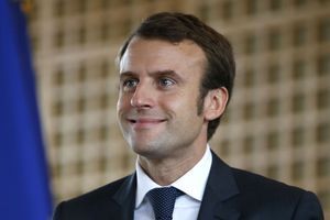Emmanuel Macron lors de la conférence de presse à Bercy, mercredi.