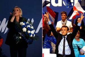 Lundi, Marine Le Pen est en meeting au Zenith de Paris tandis qu'Emmanuel Macron sera à Bercy. (image d'illustration)