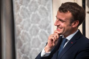 Emmanuel Macron à l'Elysée, mardi.