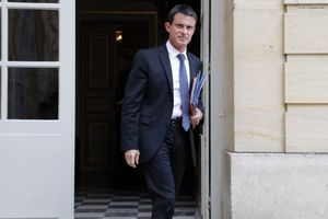 Manuel Valls à Matignon le 28 mai.