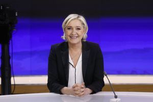 Marine Le Pen sur France 2 lundi soir.