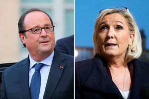 François Hollande en 2017, Marine Le Pen en 2019. 
