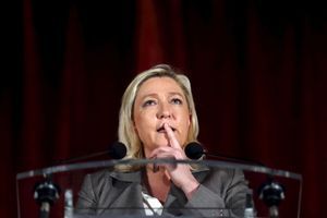 Marine Le Pen en meeting à Hénin-Beaumont, mercredi dernier.
