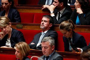 Manuel Valls à l'Assemblée nationale en octobre dernier.
