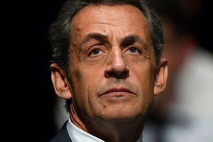 Nicolas Sarkozy le 1er octobre 2016 aux Sables-d'Olonne.
