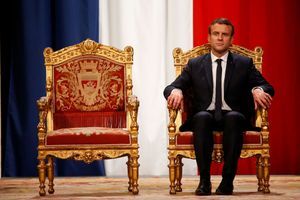 Emmanuel Macron à l'hôtel de Ville de Paris, le 14 mai dernier.