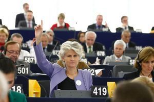 Anna Maria Corazza, la députée européenne qui a dénoncé la tricherie. 