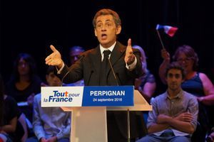 Nicolas Sarkozy était samedi à Perpignan