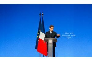  Nicolas Sarkozy a présenté ses vœux pour l’économie et l’emploi aujourd’hui à Lyon.