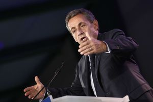 Nicola Sarkozy le 6 septembre à Poissy, dans les Yvelines.