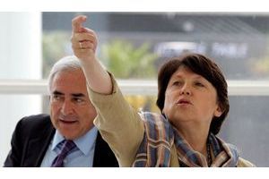  Dominique Strauss-Kahn et Martine Aubry (archives).