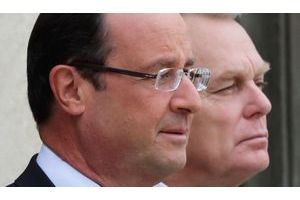  François Hollande et Jean-Marc Ayrault poursuivent leur chute dans notre sondage.