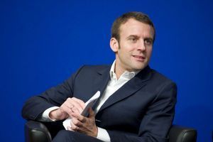 Emmanuel Macron le 23 janvier. 