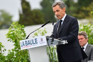 Nicolas Sarkozy, à La Baule