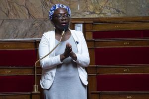 Danièle Obono à l'Assemblée nationale, le 8 mai dernier.