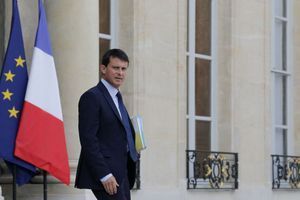 Manuel Valls à l'Elysée, le 28 août dernier.